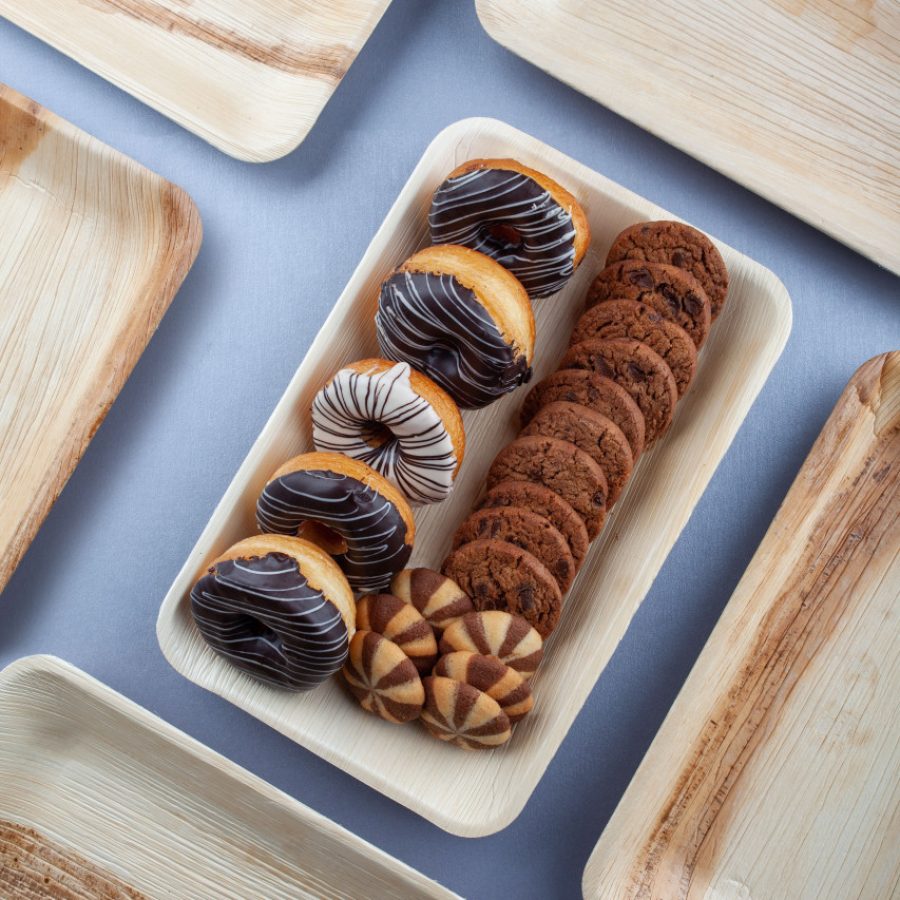 Nature Berlin palm-leaf tableware