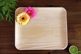 Palmblatt-Tablett rechteckig 30 x 25 cm – Nature Berlin
