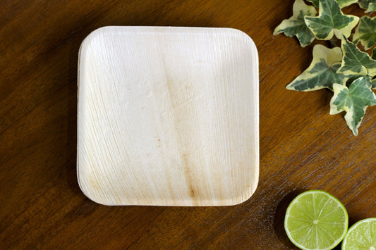 Palm Leaf Plate Square 15 x 15 cm – Nature Berlin