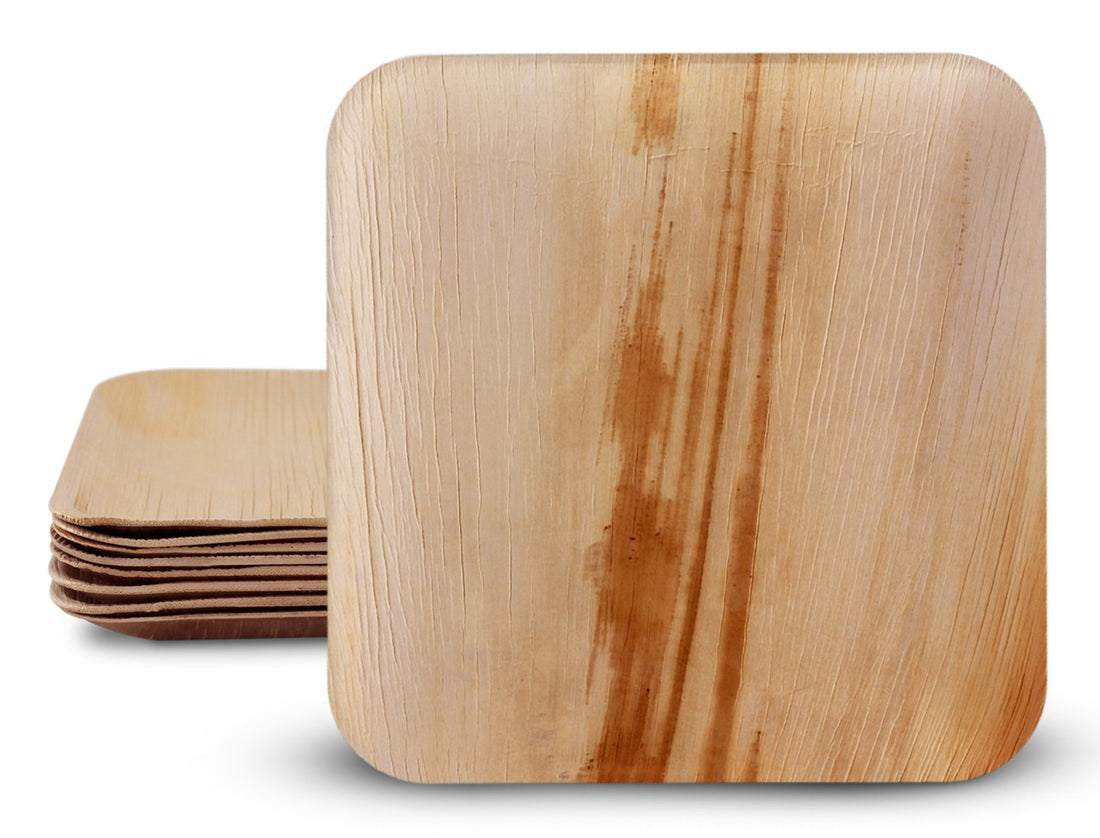 Square palm leaf plates – Nature Berlin