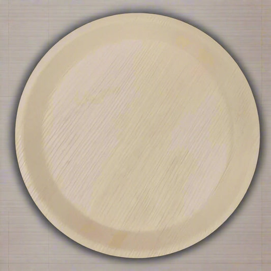 Palm Leaf Plate Round Ø 30 cm – Nature Berlin